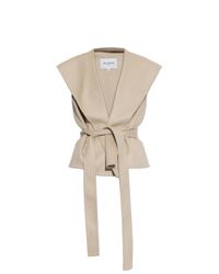 Alaïa Natural Wool Vest