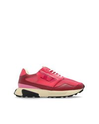 DIESEL Red Sneakers S-Tame-D Running