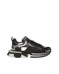 Dolce & Gabbana Metallic Two-tone Super King Sneakers for men