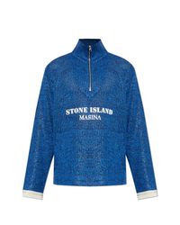 Stone Island Blue Capsule Sweater Marina for men