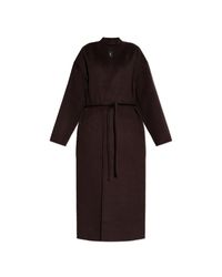 Anine Bing Brown Wool Coat