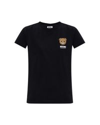 Moschino Black T-Shirt From The "Active" Line