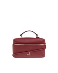 Furla Red "Camelia Micro" Bag