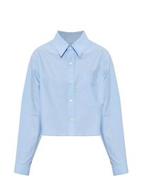 Alexander Wang Blue Shirt With Logo