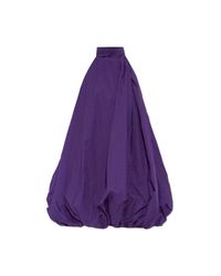 Alaïa Purple Sleeveless Dress