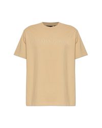 Canada Goose Natural T-Shirt With Logo for men