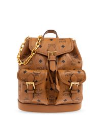 MCM Brown Backpack 'Aren Mini'
