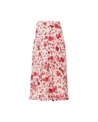 Isabel Marant Red Skirt "Hilza"