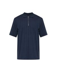 Samsøe & Samsøe Blue Polo 'Saolli' for men
