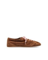 Agl Attilio Giusti Leombruni Brown Suede Sports Shoes "Hoola Hoop"