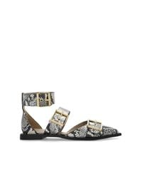 AllSaints White Leather Shoes Sutton