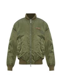 Off-White c/o Virgil Abloh Green Insulated 'Bomber' Jacket