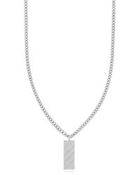 Off-White c/o Virgil Abloh Metallic Necklace With Pendant for men