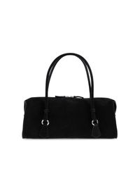 IRO Black Suede Bag "Alto"