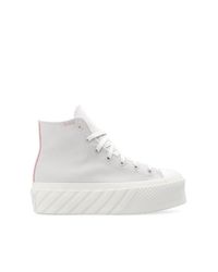 Converse Multicolor Chuck Taylor 2x Lift Hi Platform Trainers