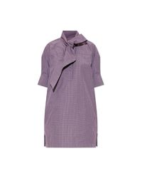 Dries Van Noten Purple Top 'Calma'