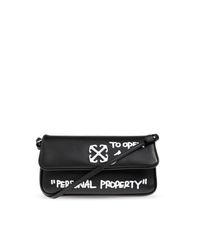 Off-White c/o Virgil Abloh Black 'Jitney 0.7' Shoulder Bag
