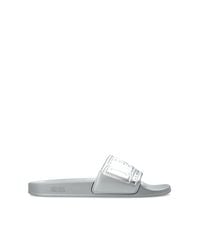 DIESEL White Slides 'Sa-Mayemi' for men