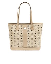 MCM Natural "New Liz Medium" Bag