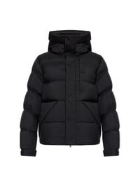 Moncler Black Moncler Madeira Hooded Down Jacket for men