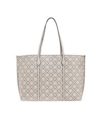 Tory Burch Natural "Perry T" Shopper Bag