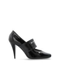 Givenchy Black 'Square' Heeled Shoes