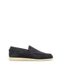 Paul & Shark Blue Suede Shoes for men