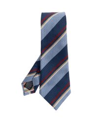 Paul Smith Blue Silk Tie for men
