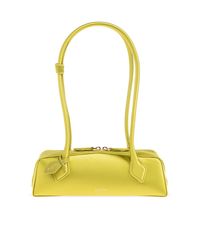 Alaïa Yellow 'Le Teckel Small' Shoulder Bag
