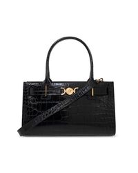 Versace Black 'Medusa '95 Medium' Shoulder Bag