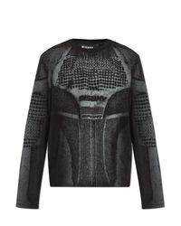 M I S B H V Black T-Shirt Active for men