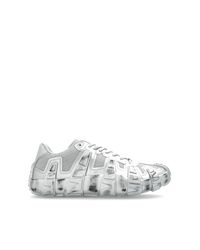 DIESEL White "Griffe" Sports Shoes for men