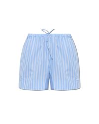 Hunza G Blue 'Essential' Shorts