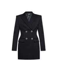 Versace Black Dress With Back Cut-Out