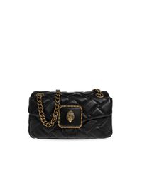 Kurt Geiger Black Shoulder Bag "Mini Pimlico"
