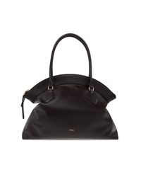 Furla Black Shoulder Bag Erica Xl