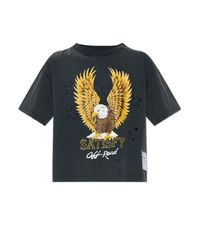 Satisfy Blue T-Shirt 'Mothtech'