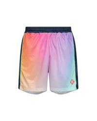 Casablanca Pink Shorts With Logo for men