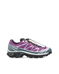 Salomon Purple 'Xt-6 Gtx' Sports Shoes