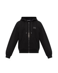 Dolce & Gabbana Black Hoodie for men