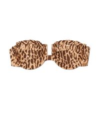 Zimmermann Brown Bikini Top
