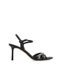 Ferragamo White Heeled Sandals Dasy