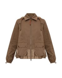 Moncler Brown Jacket 'Adenium'