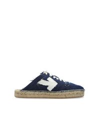 Off-White c/o Virgil Abloh Blue 'Arrow' Slides for men