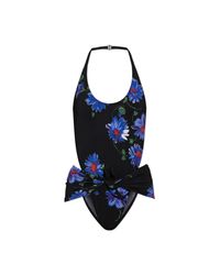 Alaïa Blue One-Piece Swimsuit