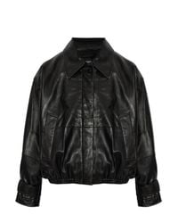 Rohe Black Leather Jacket