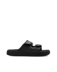 Veja Black 'Etna Bold Leather' Slides