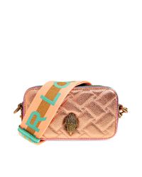 Kurt Geiger Pink Small Kensington Shoulder Bag