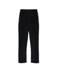 Homme Plissé Issey Miyake Black Pleated Trousers for men