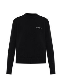 Givenchy Black Sweater With Logo